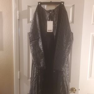 RAINS Unisex Large Longer Rain Jacket Retails $140
